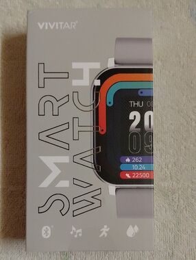 Vivitar Smart Watch, New, Heart Monitor, Activity Tracker